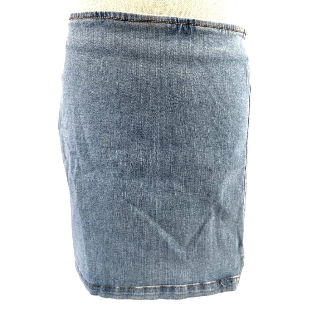 Wild Fable Light Blue Jeans Mini Skirt Size 14